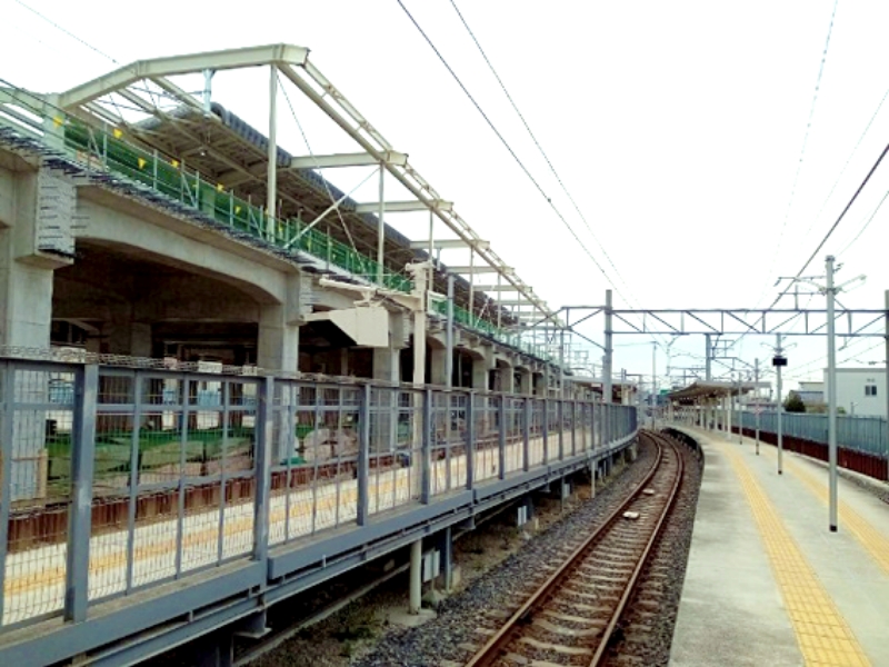 名古屋鉄道瀬戸線（小幡駅～大森・金城学院前駅間）立体交差