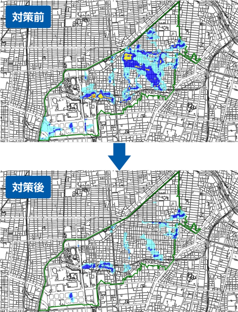 流出解析モデル